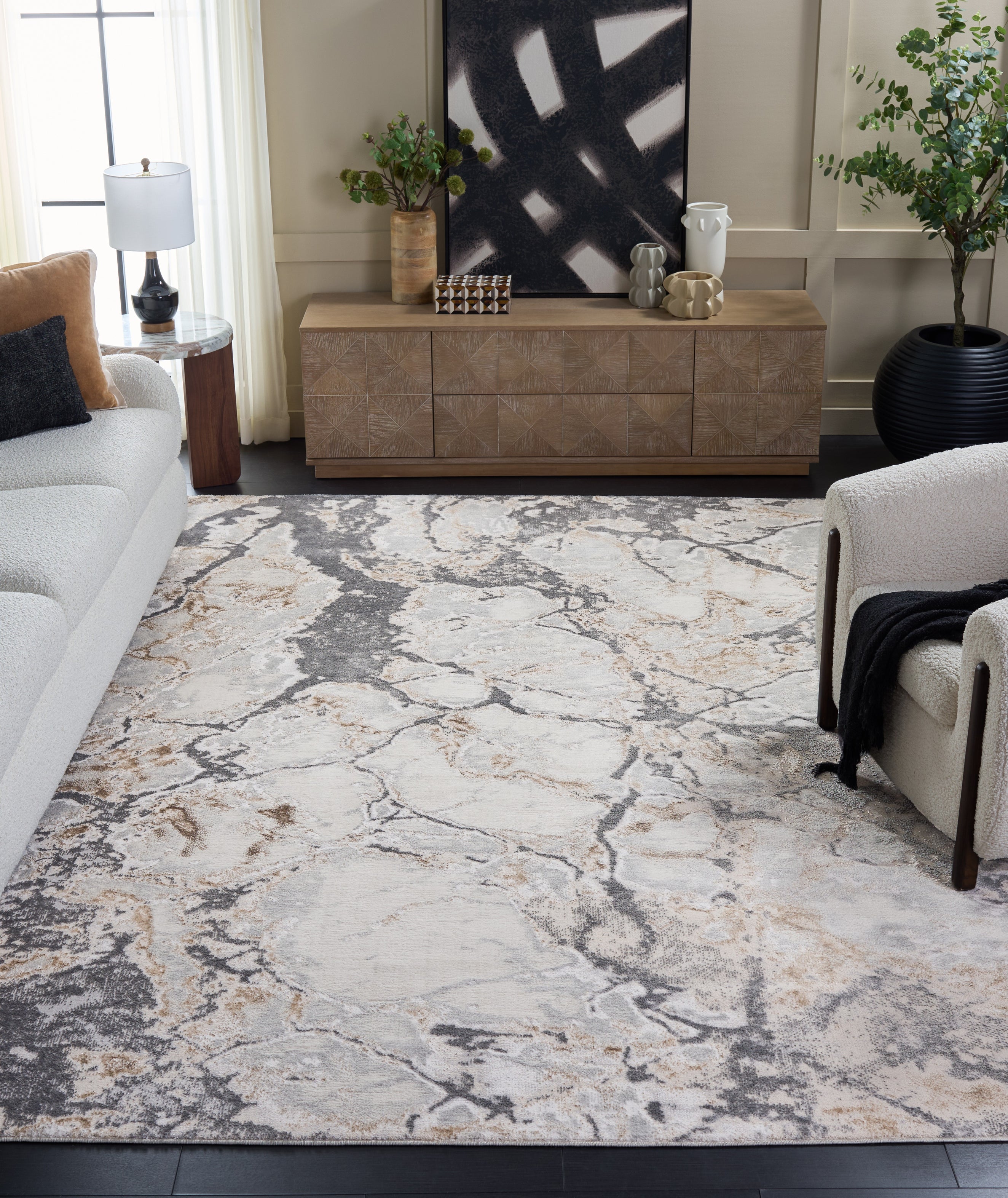 AURA 205 – BEIGE / GREY