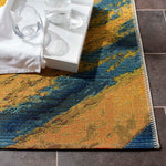 Safavieh Barbados 510 Rug, BAR510 - Blue / Gold