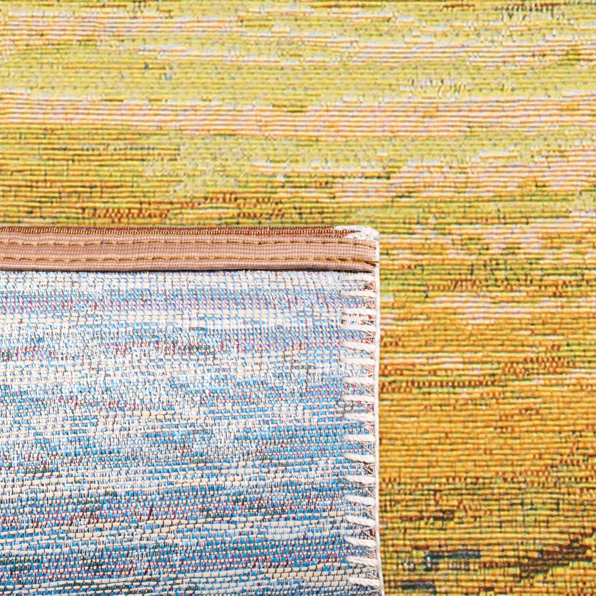 Safavieh Barbados 510 Rug, BAR510 - Blue / Gold