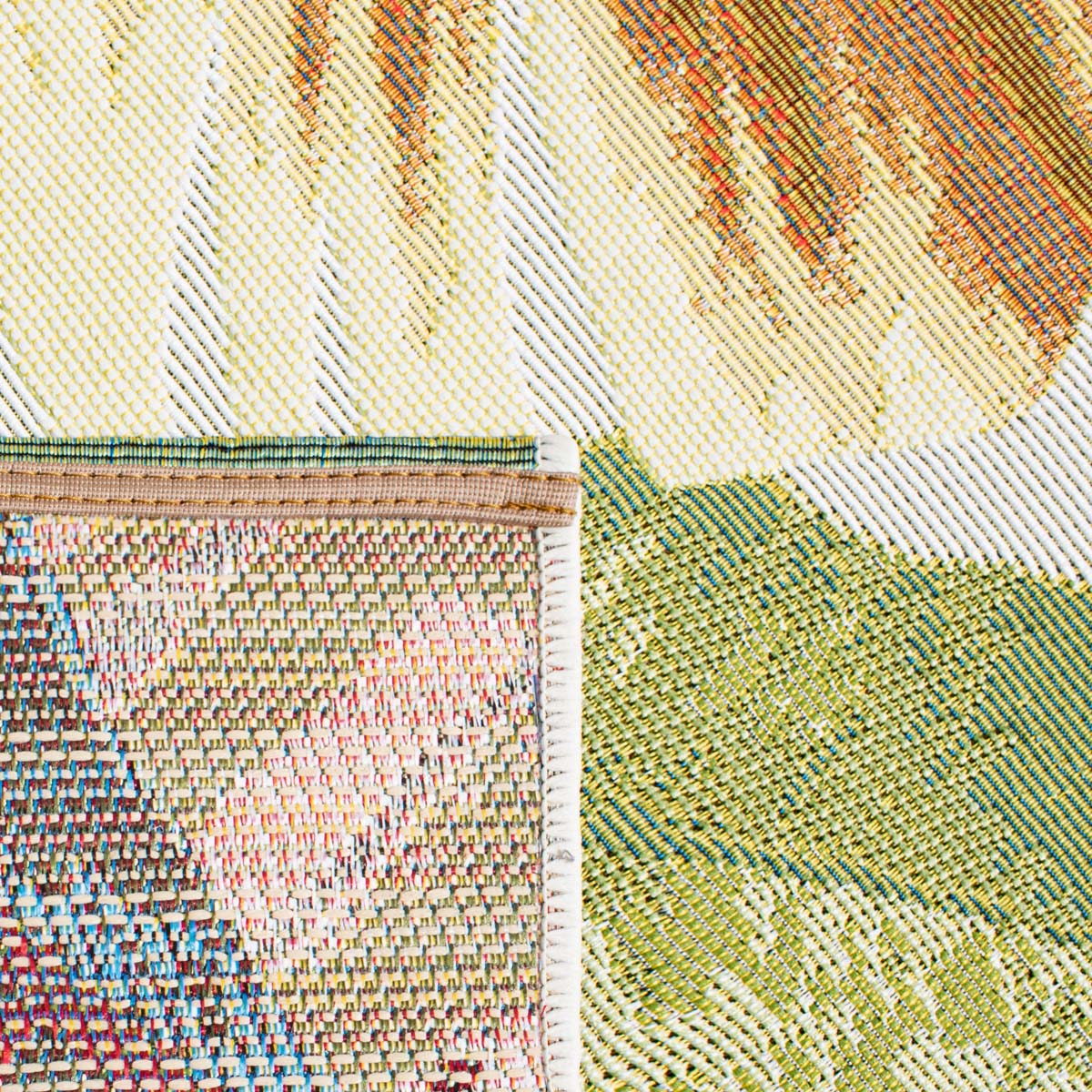 Safavieh Barbados 520 Rug, BAR520 - Gold / Green