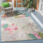 Safavieh Barbados 551 Rug, BAR551 - Grey / Pink