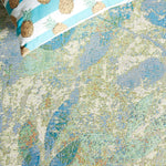 BLUE / IVORY