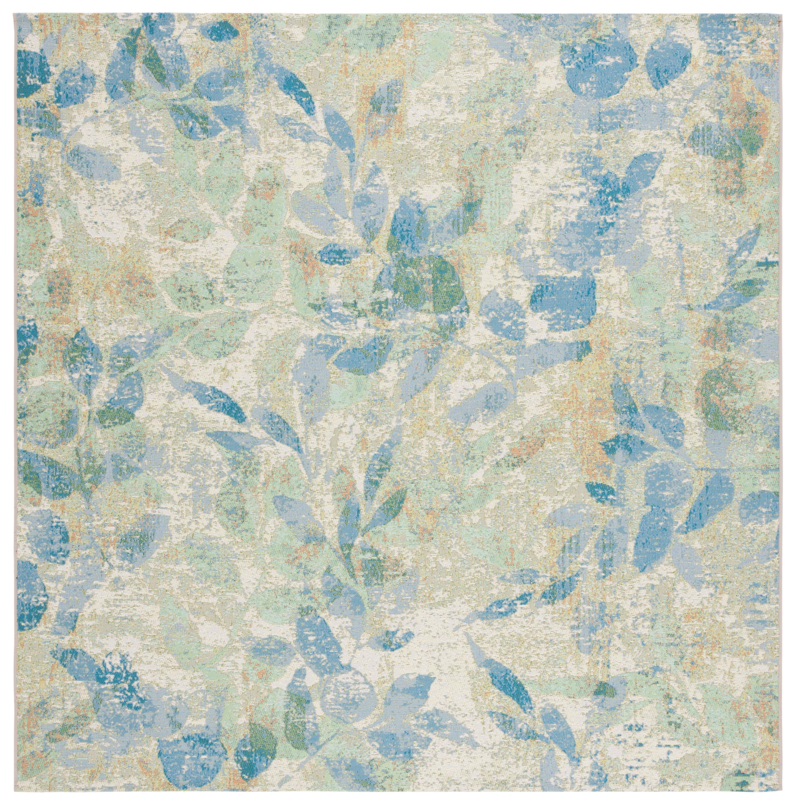 BLUE / IVORY