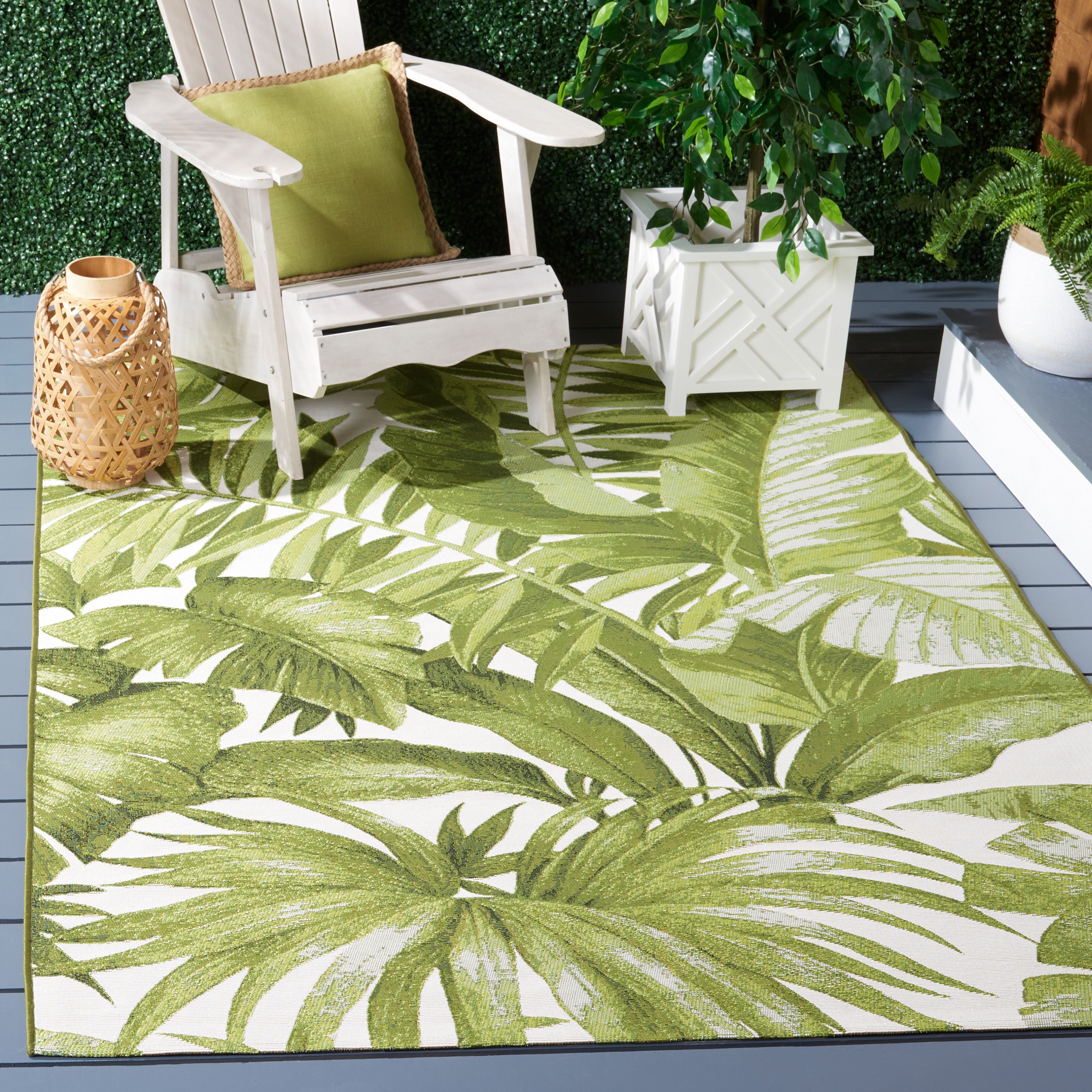 IVORY / GREEN