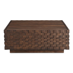 Moe's Home Collection - Easton Storage Coffee Table Brown - BB-1018-03
