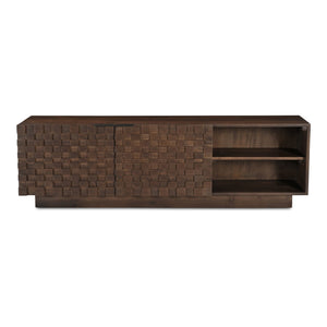 Moe's Home Collection - Easton Media Cabinet Brown - BB-1020-03