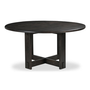Moe's Home Collection - Glenn Round Dining Table Dark Brown - BB-1027-20-0