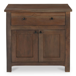 Moe's Home Collection - Gene Charging Nightstand Dark Brown - BB-1039-20