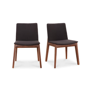 Moe's Home Collection - Deco Dining Chair Black-Set Of Two - BC-1016-02