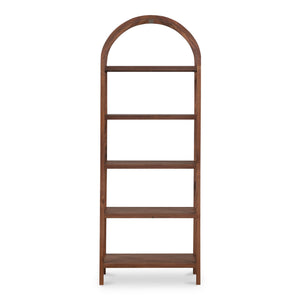 Moe's Home Collection - Eero Bookcase Walnut - BC-1115-03