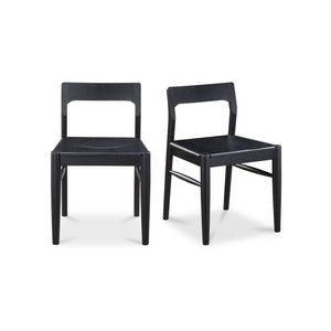 Moe's Home Collection - Owing Dining Chair Black-Set Of Two - BC-1123-02