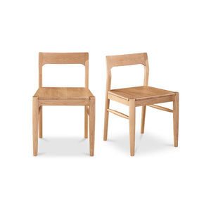 Moe's Home Collection - Owing Dining Chair Oak-Set Of Two - BC-1123-24