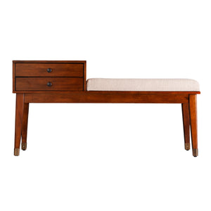 SEI Furniture Rhoda Bench With Storage, BC262