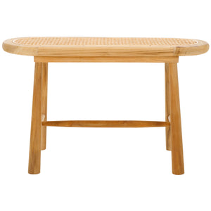 Safavieh Anikka Rattan Bench, BCH1200