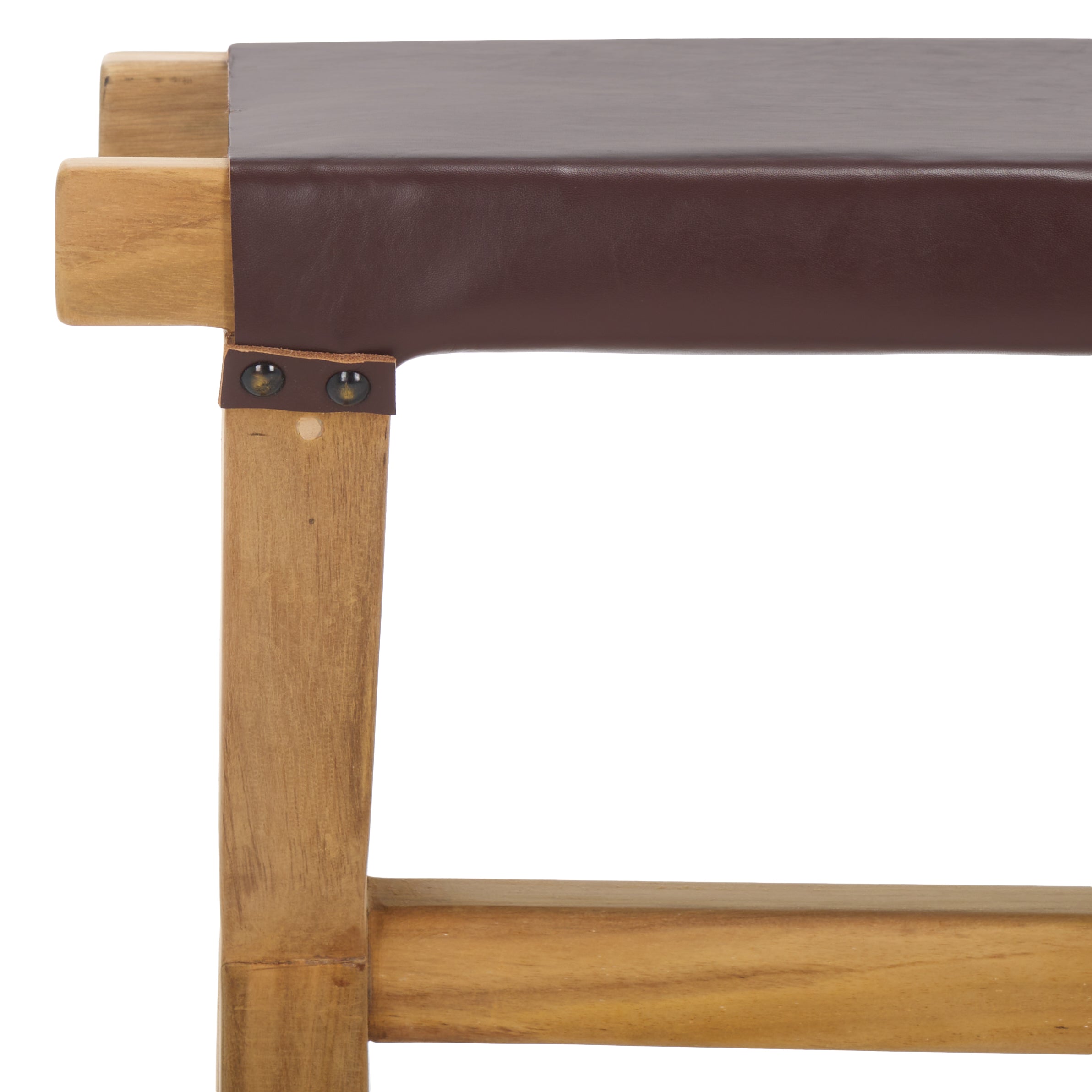 Safavieh Elron Bench, BCH1201 - Cognac / Natural