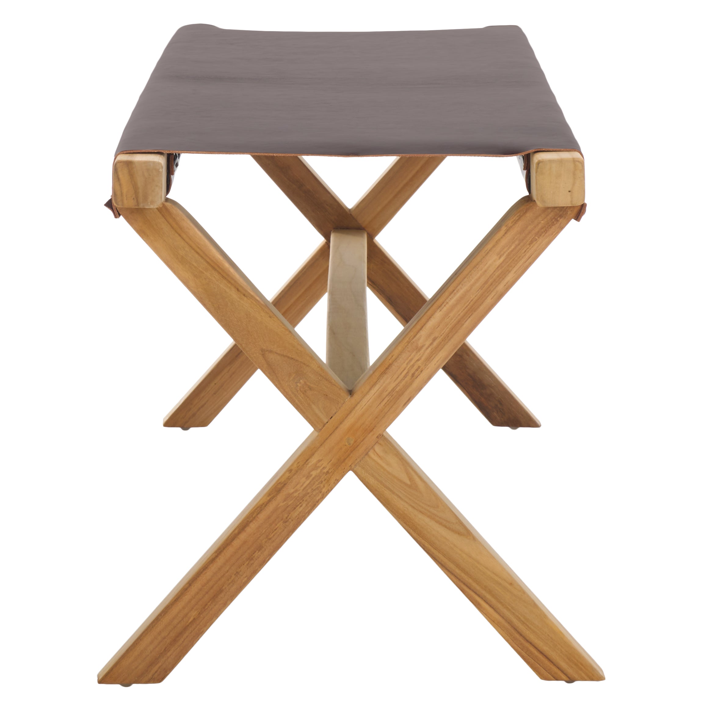 Safavieh Elron Bench, BCH1201 - Cognac / Natural