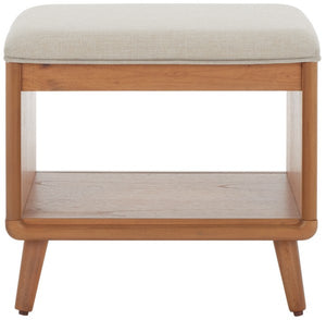 Safavieh Solo Open Shelf Bench W/ Cushion, BCH5001