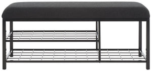 Safavieh Milligan Open Shelf Bench W/ Cushion, BCH5003