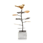 Villa & House - Birdsong Statue - Gold Leaf - BDS-700-808