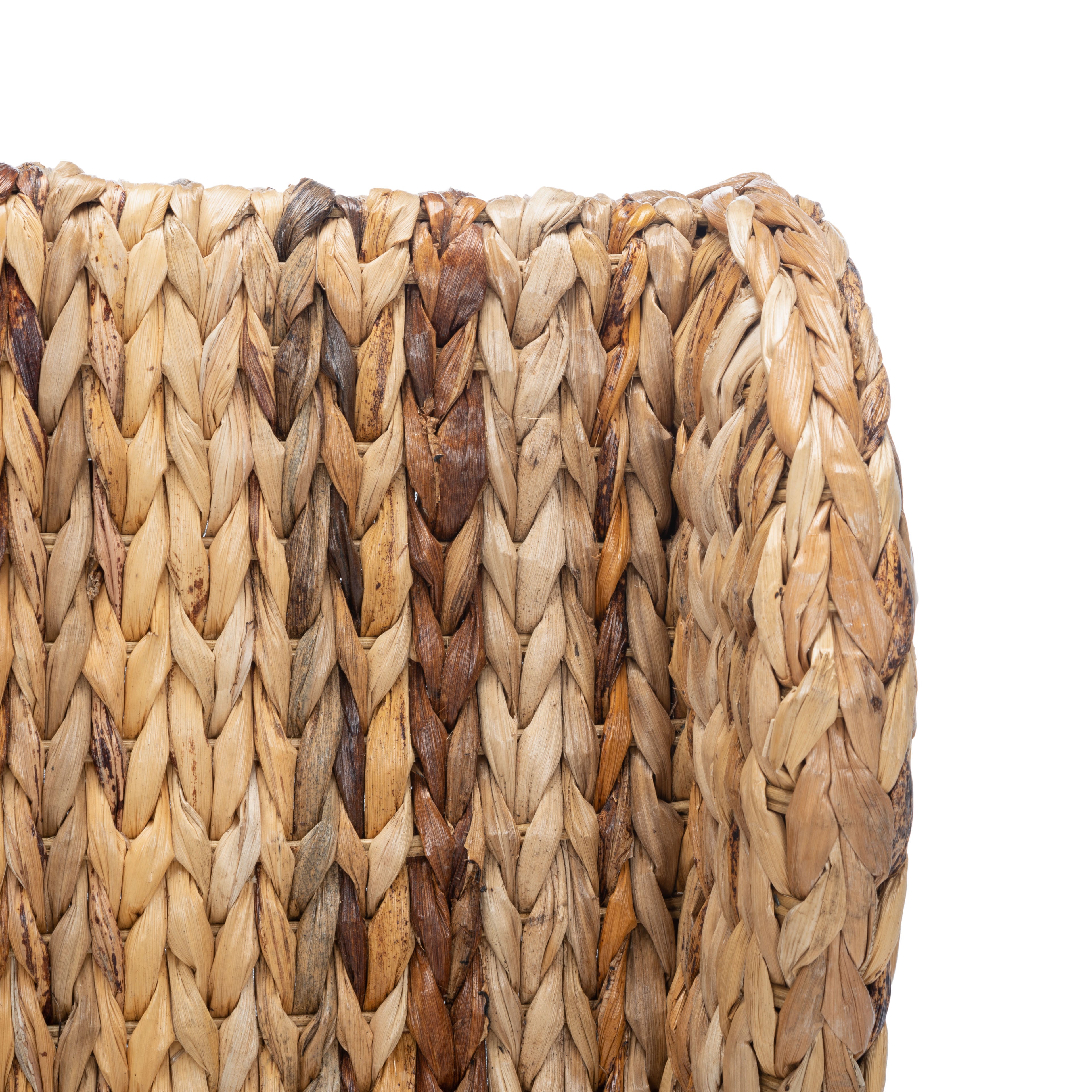 Safavieh Finola Rattan Bed, BED8002 - Natural / Espresso