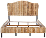 Safavieh Finola Rattan Bed, BED8002 - Natural / Espresso