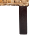 Safavieh Finola Rattan Bed, BED8002 - Natural / Espresso