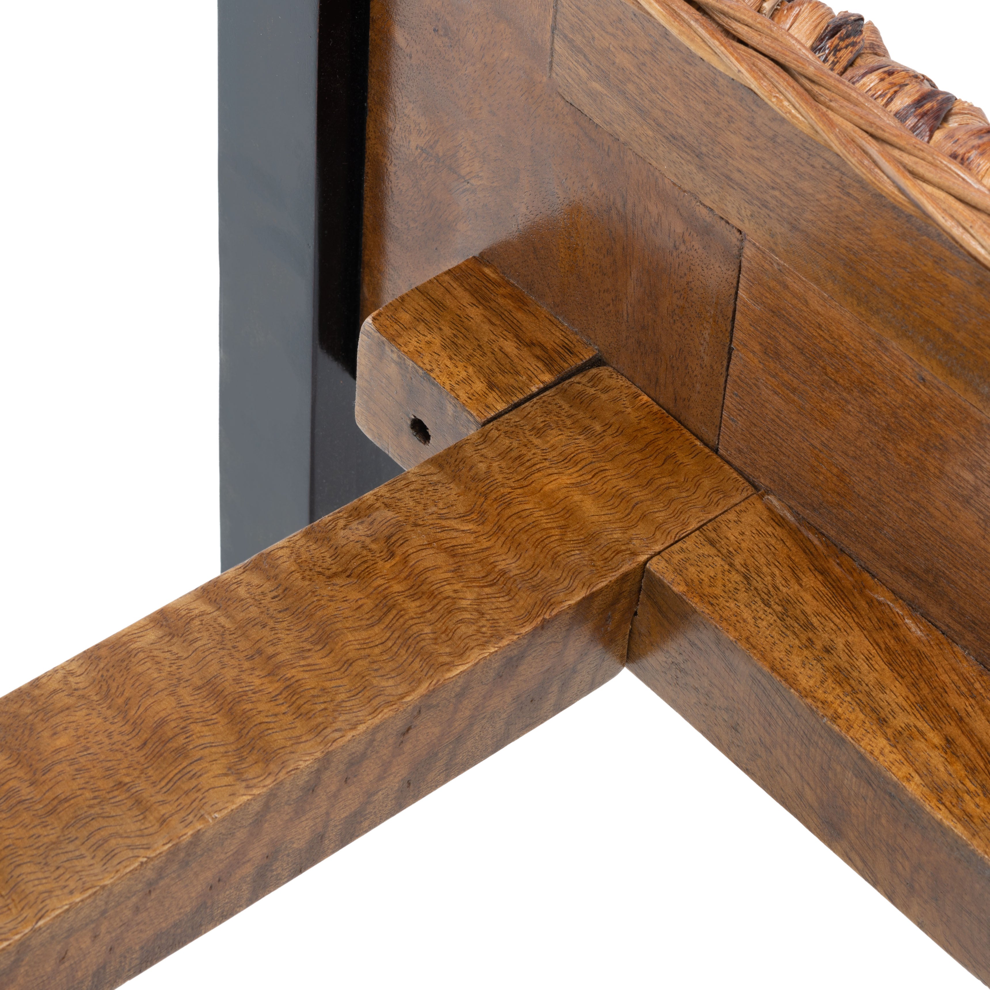 Safavieh Finola Rattan Bed, BED8002 - Brown / Espresso