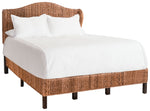 Safavieh Finola Rattan Bed, BED8002 - Brown / Espresso