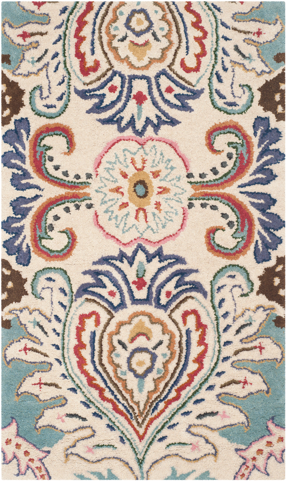 IVORY / TEAL