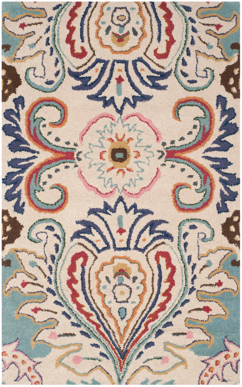IVORY / TEAL
