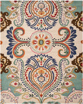 IVORY / TEAL