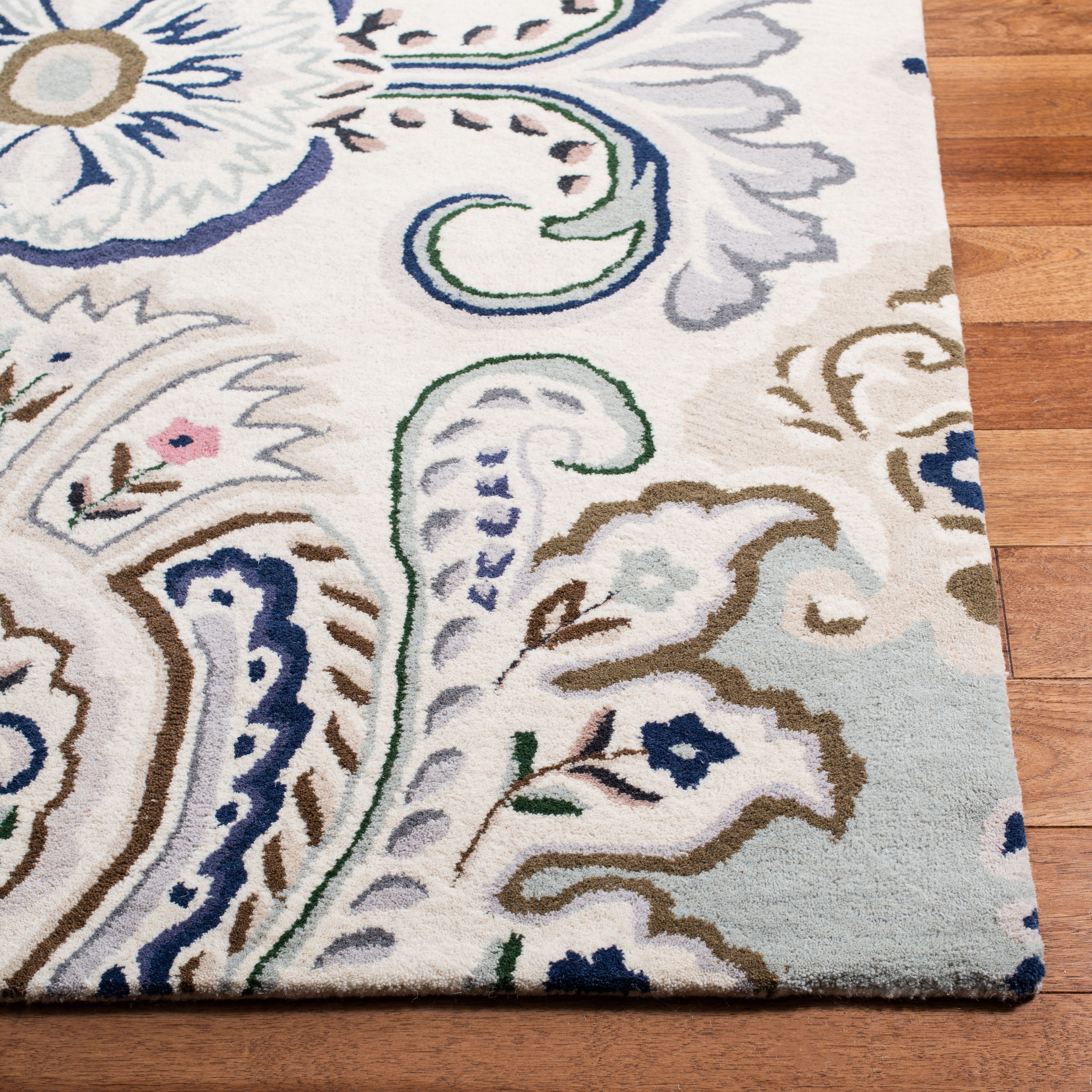 IVORY / BLUE