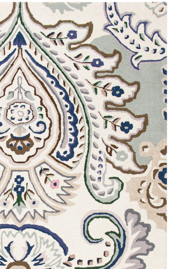 IVORY / BLUE