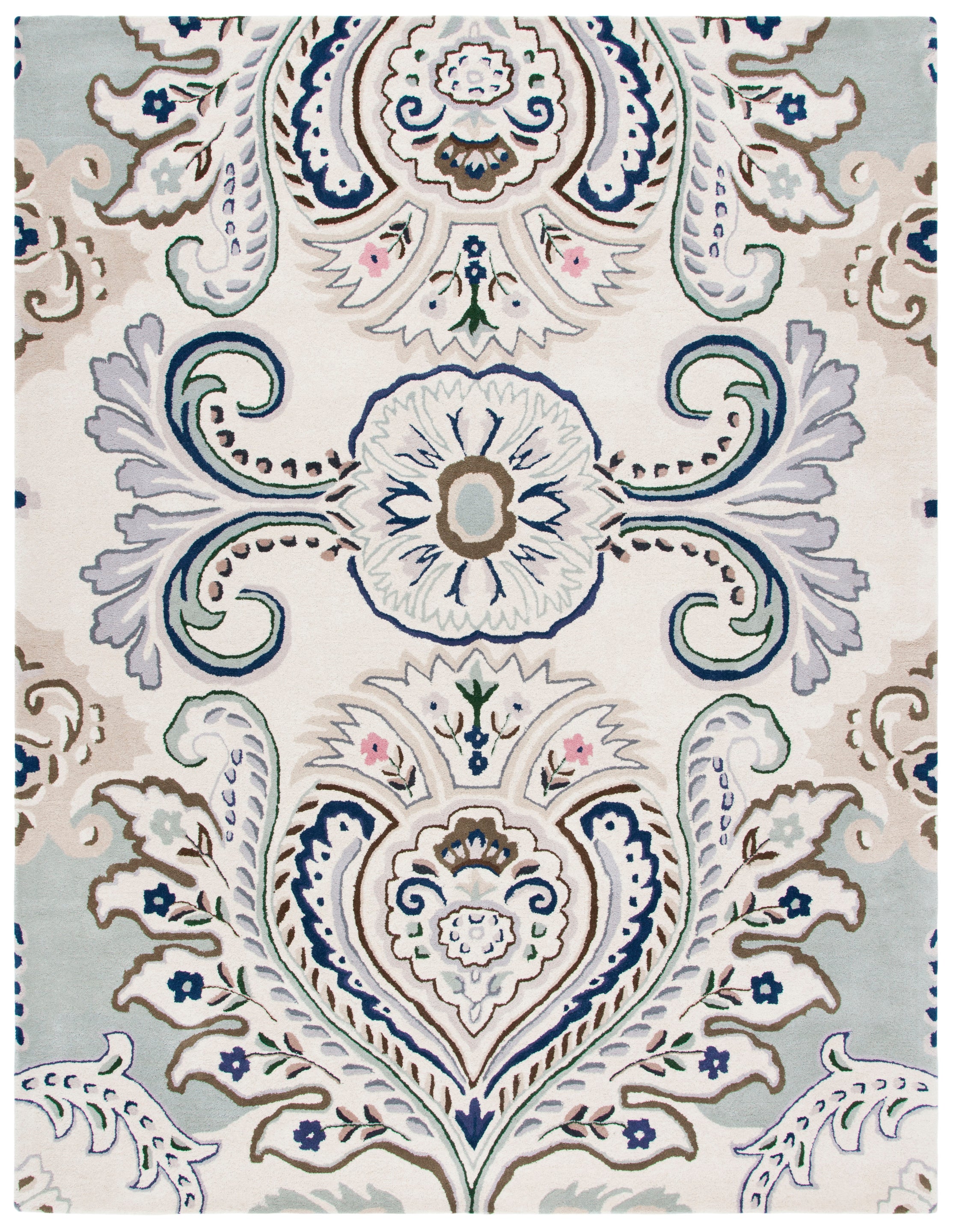 IVORY / BLUE