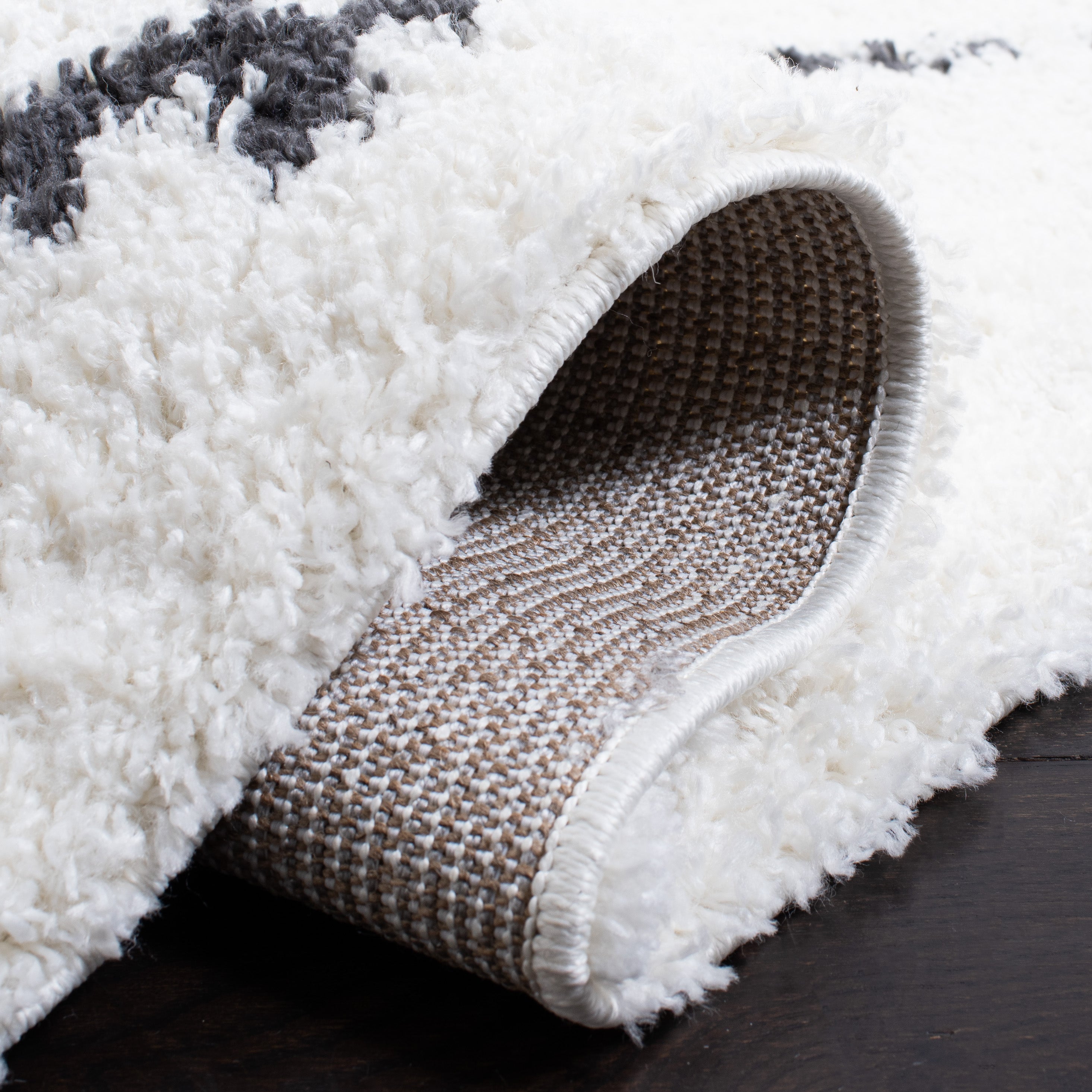 BERBER SHAG 162 – CREME / BROWN