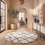 BERBER SHAG 162 – CREME / BROWN
