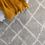 BERBER SHAG 162 – LIGHT GREY / CREAM