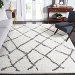 BERBER SHAG 162 – CREAM / LIGHT GREY