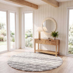 BERBER SHAG 163 – LIGHT GREY / CREAM