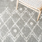 BERBER SHAG 164 – LIGHT GREY / CREAM