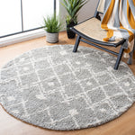 BERBER SHAG 164 – LIGHT GREY / CREAM