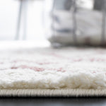 BERBER SHAG 165 – IVORY / LIGHT ROSE