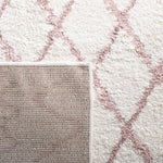 BERBER SHAG 165 – IVORY / LIGHT ROSE