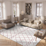 BERBER SHAG 165 – IVORY / LIGHT ROSE