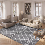 BERBER SHAG 165 – LIGHT GREY / CREAM