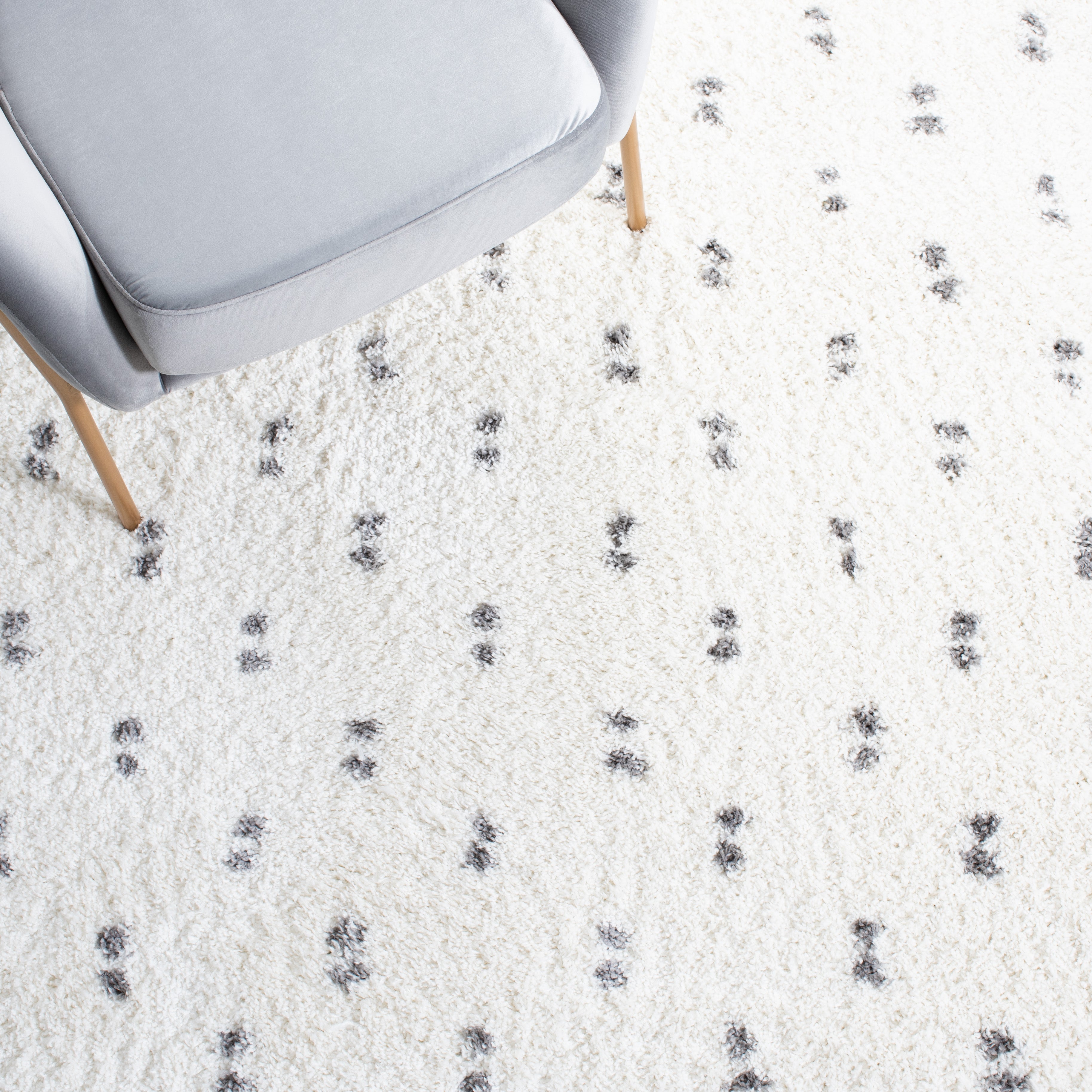 BERBER SHAG – BEIGE / GREY