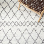 BERBER SHAG 194 – IVORY / GREY