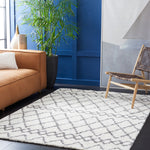 BERBER SHAG 194 – IVORY / GREY