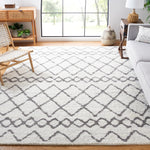 BERBER SHAG 194 – IVORY / GREY
