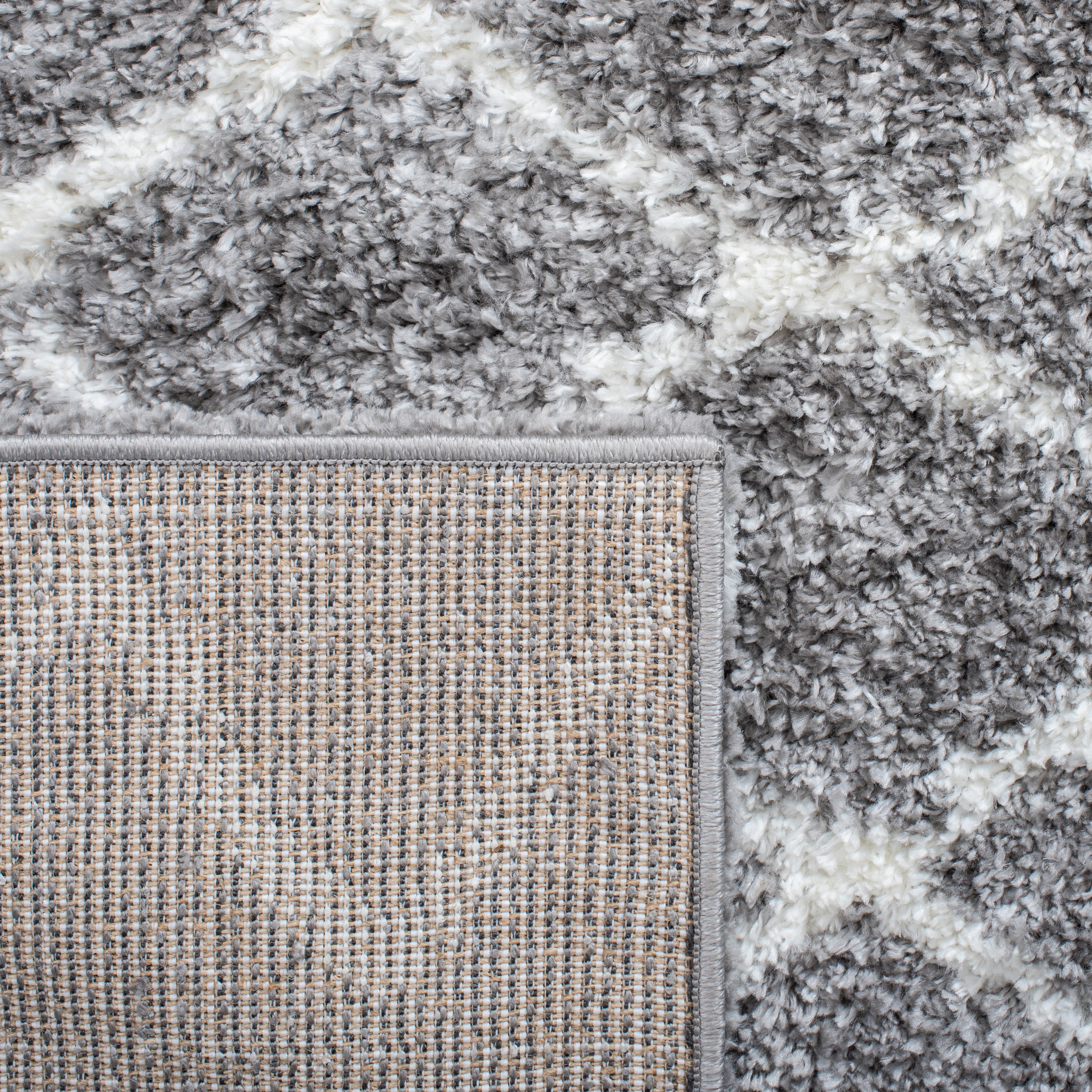 BERBER SHAG 194 – GREY / IVORY